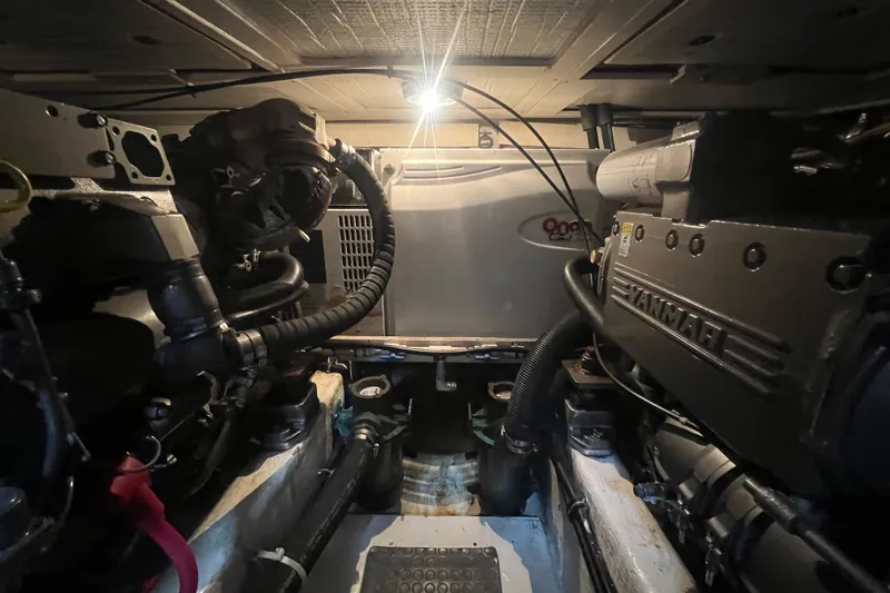 Slide: The Image of Engine room of a 2004 Sabre 36 Hardtop Sedan with Yanmar components. - 22