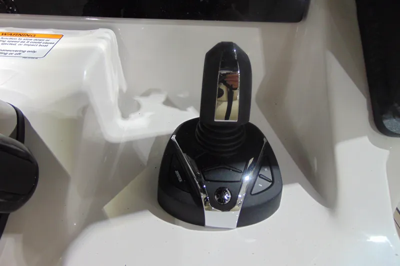 Slide: The Image of Joystick control on 2026 Yamaha Boats 255 FSH Sport H dashboard. - 14