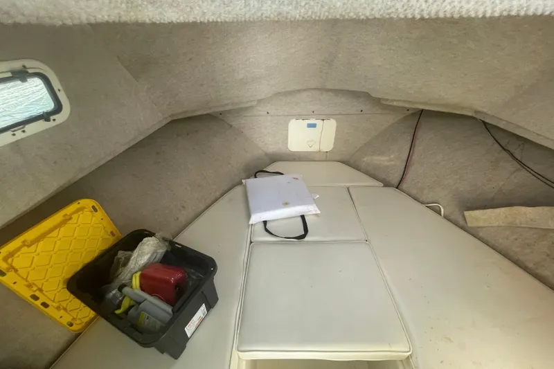 Slide: The Image of Interior cabin of 2007 Parker 2820 XLD Sport Cabin with storage and seating. - 68