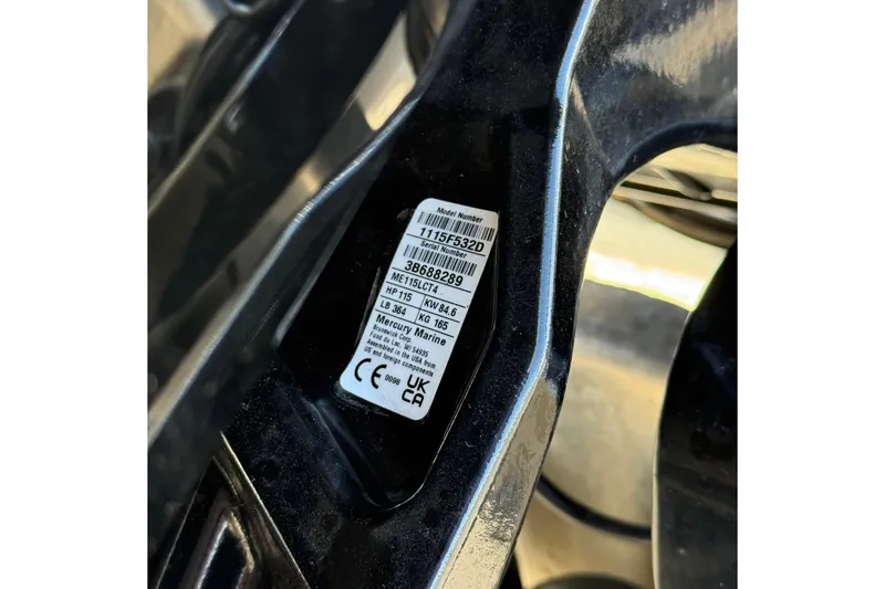 Slide: The Image of Label on 2025 Berkshire 24CL 2.75 LE, displaying model and serial numbers. - 19