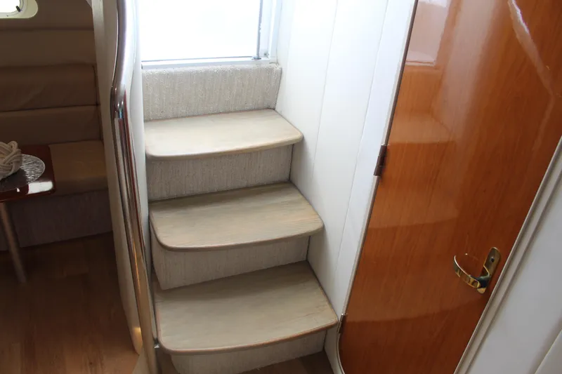 Slide: The Image of Interior stairs of a 2004 Formula 40 Performance Cruiser yacht. - 20