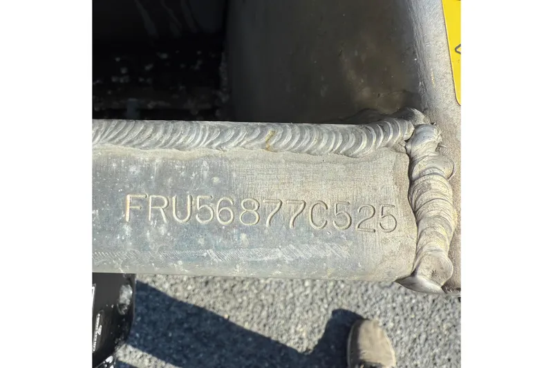 Slide: The Image of VIN number on a 2025 Berkshire 24CL 2.75 LE boat hull. - 15