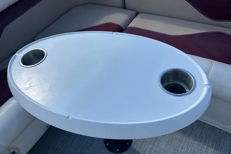 Slide: The Image of Close-up of a Sweetwater 2019RE boat throttle control, model year 2003. - 35