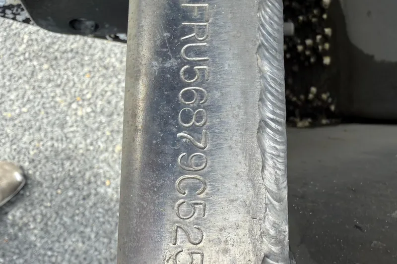 Slide: The Image of Serial number "FRU56879C525" on Berkshire 24RFX LE 2.75, 2025 model. - 16