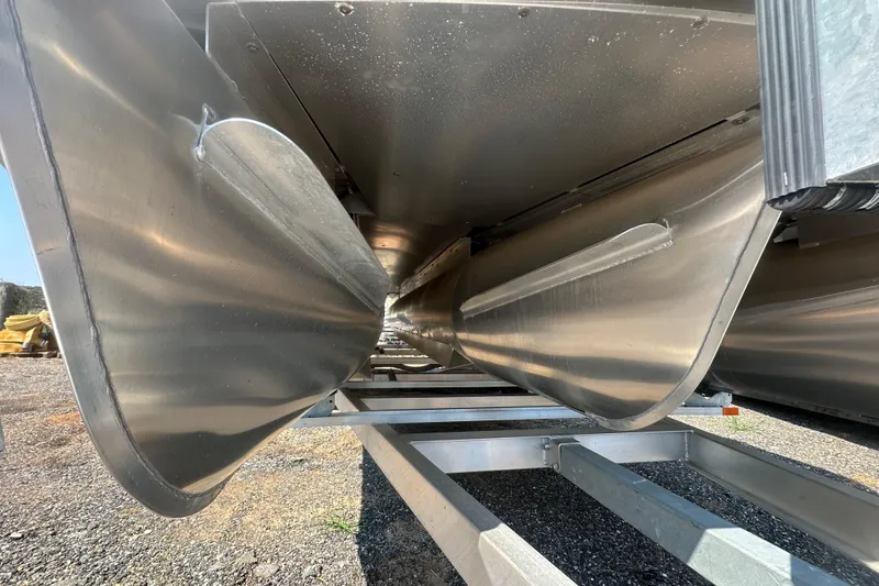 Slide: The Image of 2024 Godfrey SWEETWATER 2286 SB pontoon boat underside view. - 23