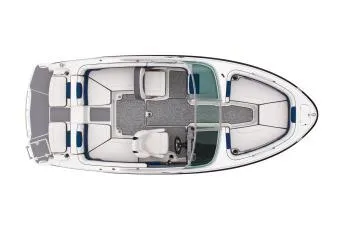 Slide: The Image of Manufacturer Provided Image: 2017 Chaparral Vortex 203 VR boat interior layout, top view. - 27