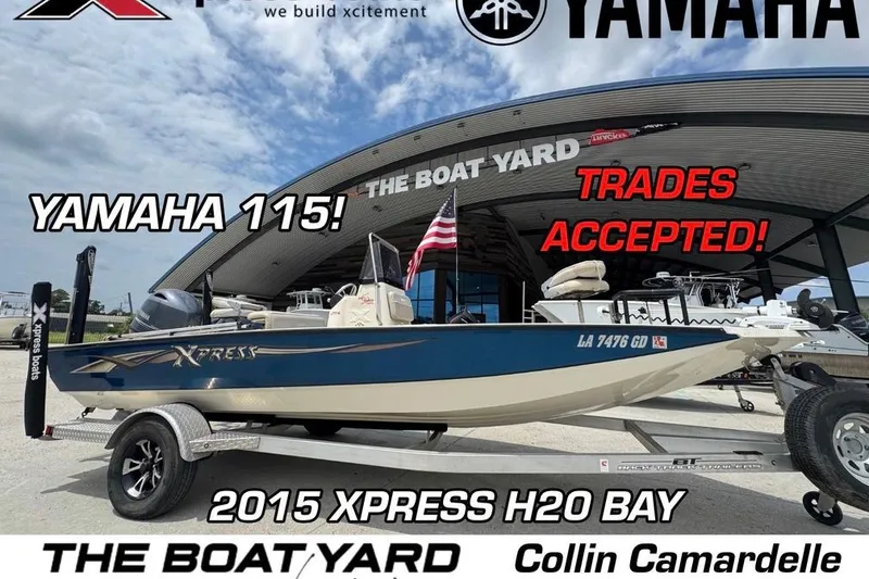 The Image of 2015 Xpress H20 Bay boat with Yamaha 115 engine at The Boat Yard, trades accepted. - 1