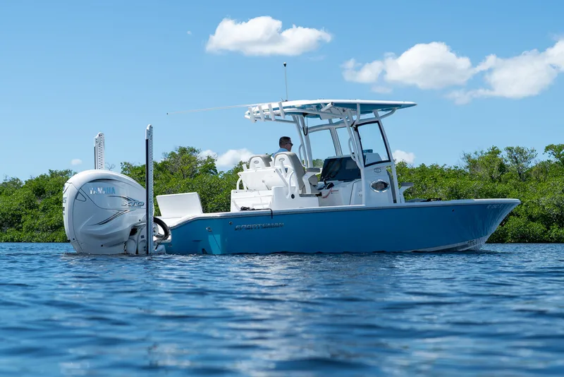 Slide: The Image of Sportsman Masters 267OE Bay Boat 2021 - 1