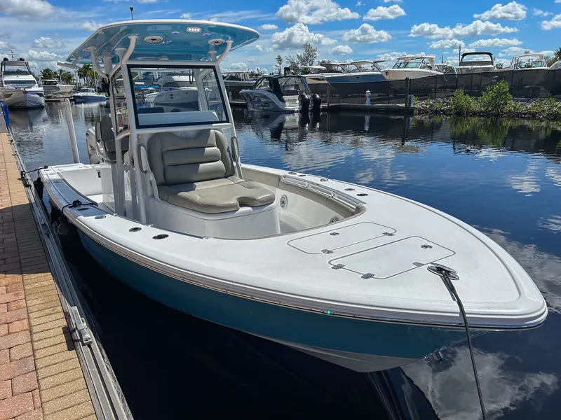 Slide: The Image of Sportsman Masters 267OE Bay Boat 2021 - 11