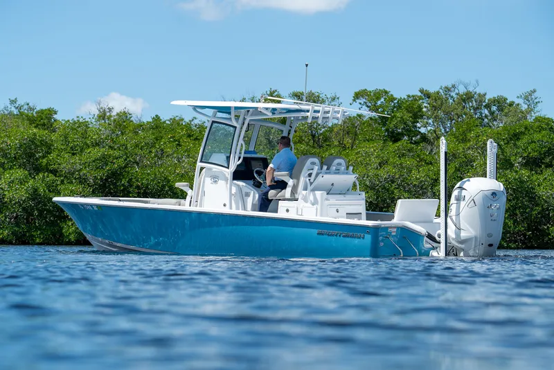 Slide: The Image of Sportsman Masters 267OE Bay Boat 2021 - 4