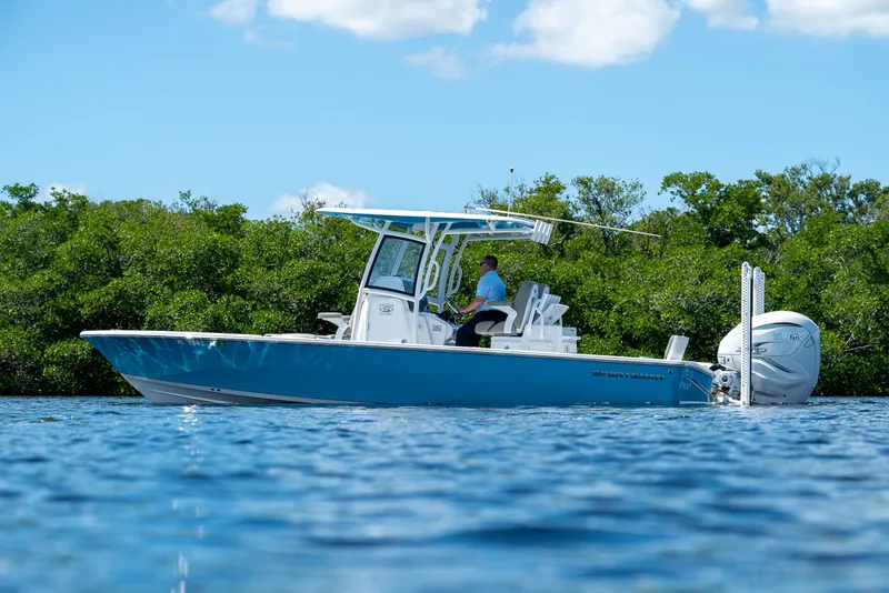 Slide: The Image of Sportsman Masters 267OE Bay Boat 2021 - 5