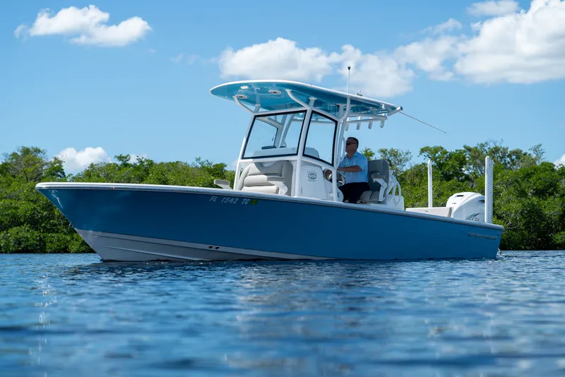 Slide: The Image of Sportsman Masters 267OE Bay Boat 2021 - 8