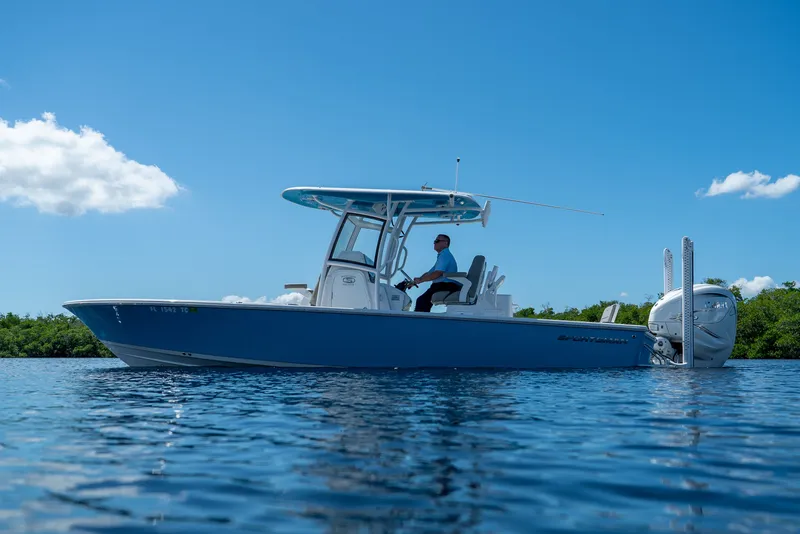 Slide: The Image of Sportsman Masters 267OE Bay Boat 2021 - 9