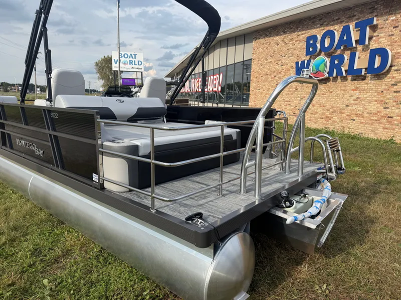 Slide: The Image of Montego Bay 8522 Swingback Premium Deluxe Pontoon & Honda 4-Stroke EFI 2026 - 39