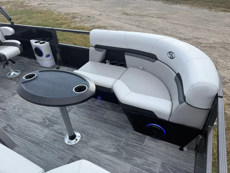 Slide: The Image of Montego Bay 8522 Swingback Premium Deluxe Pontoon & Honda 4-Stroke EFI 2026 - 8