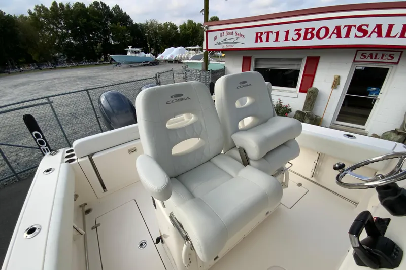 Slide: The Image of 2023 Cobia 262 Center Console boat seats at RT113 Boat Sales. - 32