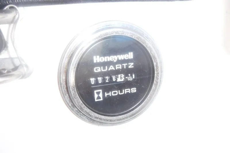 Slide: The Image of Honeywell Quartz hour meter on 1989 Tartan 37 sailboat. - 22