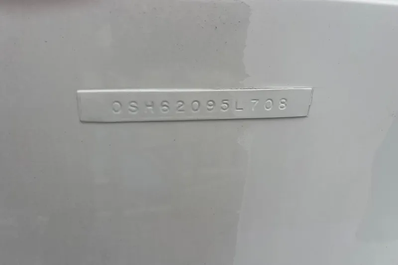 Slide: The Image of Hull identification number on 2008 Offshore Yachts 62 Flushdeck. - 51