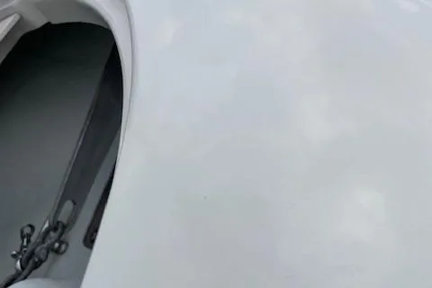 Slide: The Image of Close-up of a 2008 Chris-Craft Launch 28 boat deck and interior detail. - 24