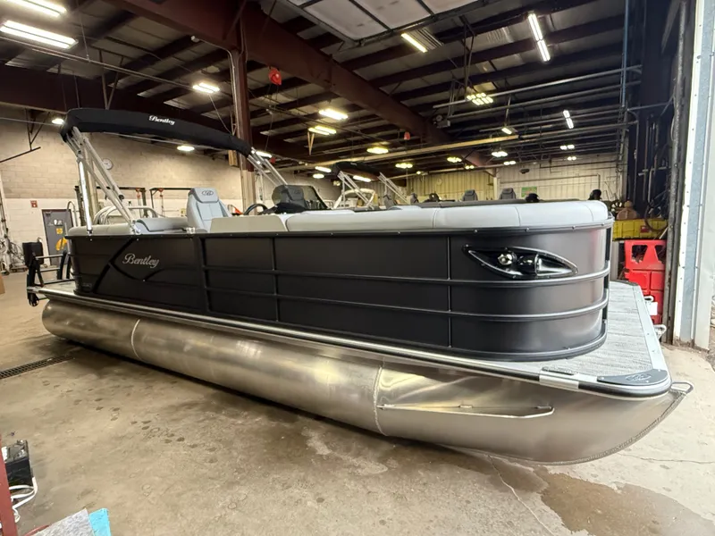 Slide: The Image of Bentley Pontoons Legacy 223 Navigator Quad Lounge Tritoon & Honda 4-Stroke EFI 2026 - 46