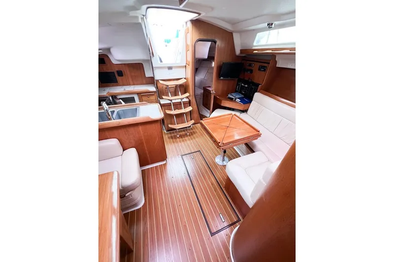 Slide: The Image of Salon area looking aft - 11