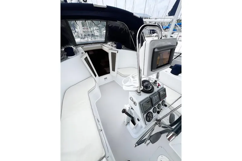 Slide: The Image of Cockpit view from port aft quarter - 28