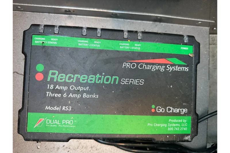 Slide: The Image of Recreation Series battery charger, 18 Amp output, Model RS3, by Pro Charging Systems. - 32