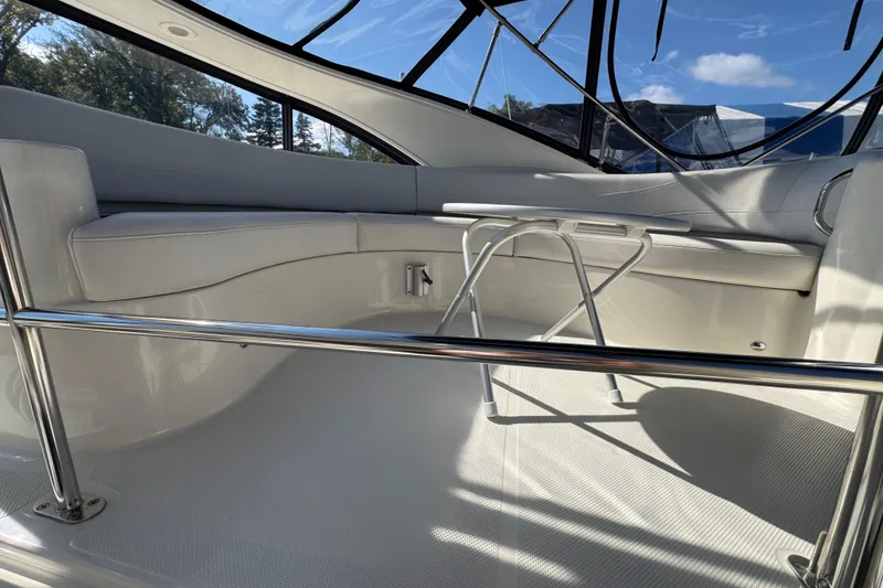 Slide: The Image of 2008 Meridian 391 Sedan interior with sleek seating and modern design. - 11