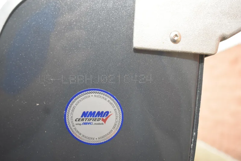 Slide: The Image of 2024 Lund 1875 Alaskan Sport with NMMA certification sticker on hull. - 25