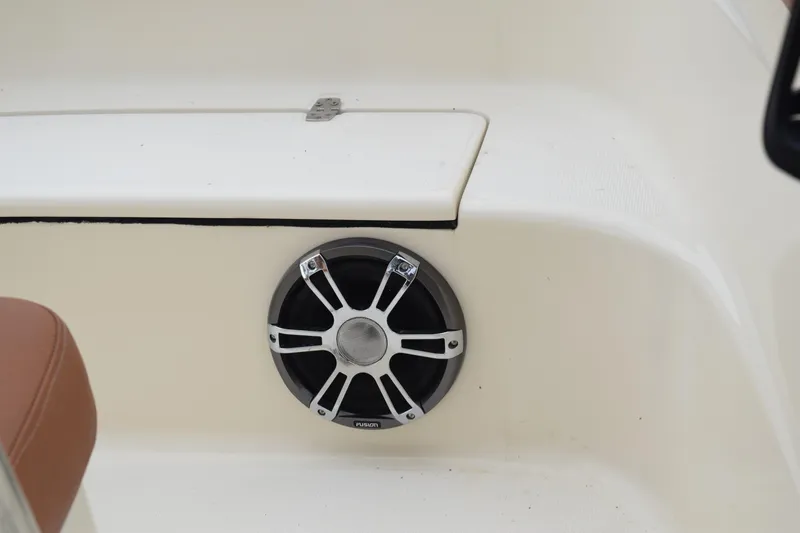 Slide: The Image of Close-up of Suzuki throttle control on 2003 Scout 242 Sportfish boat. - 111