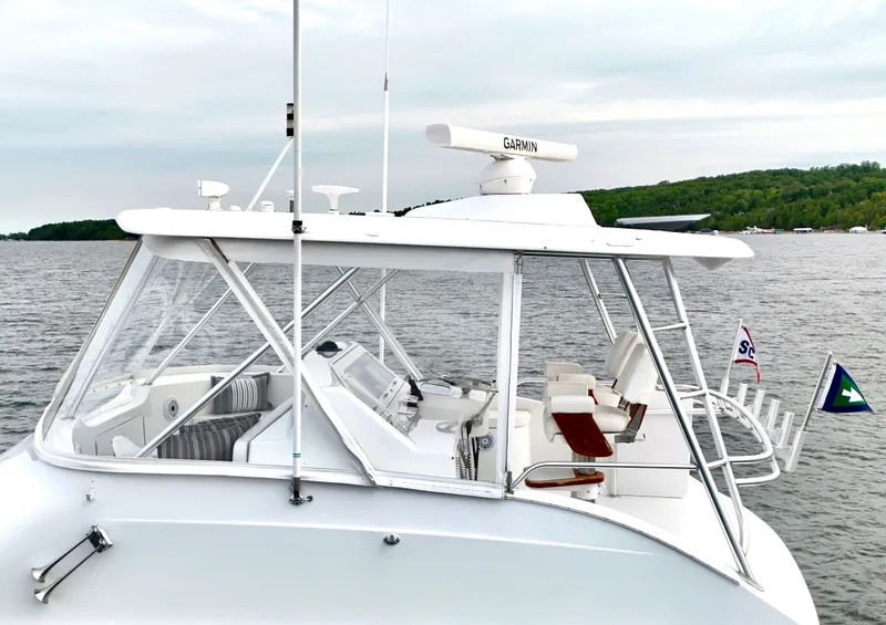 Slide: The Image of FlyBridge - Front & Side Enclosure - 34