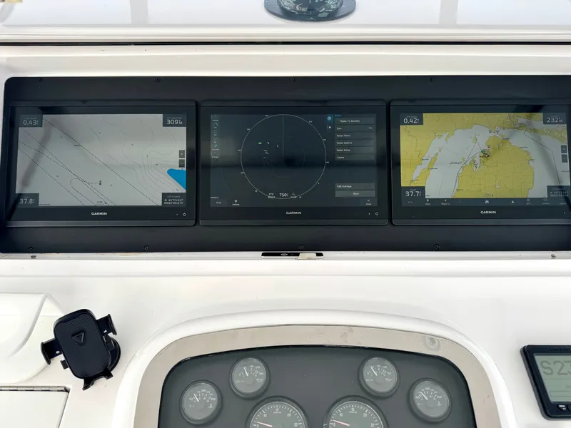 Slide: The Image of (3) Garmin 8616 Multi-Function Displays (Upgraded) - 44