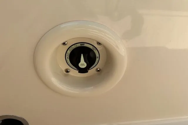 Slide: The Image of Boat control switch on 2026 Grady-White Fisherman 180. - 24