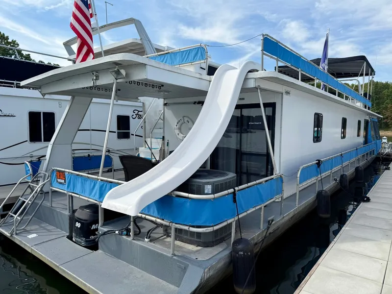 Slide: The Image of Jamestowner 16 x 72 Houseboat 1994 - 5