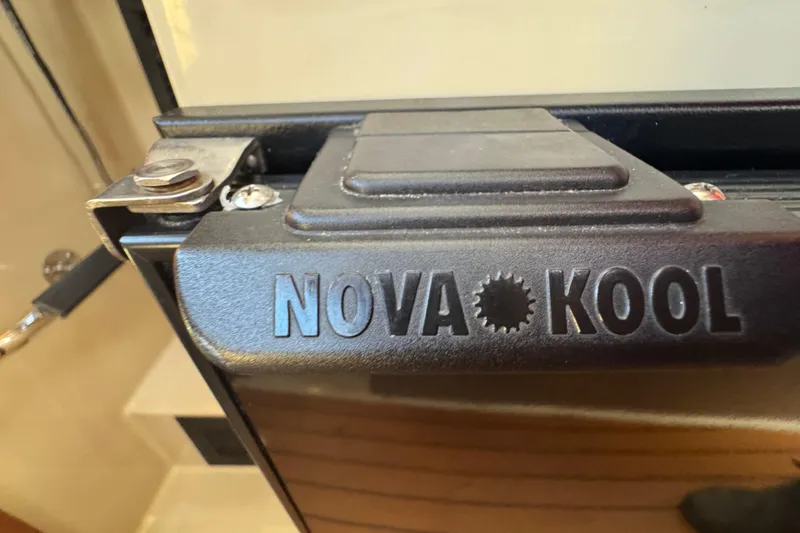 Slide: The Image of Nova Kool refrigerator detail on 2016 Ranger Tugs R-25SC boat. - 9