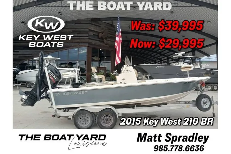 The Image of 2015 Key West 210 Bay Reef boat for sale at The Boat Yard, discounted price. - 1