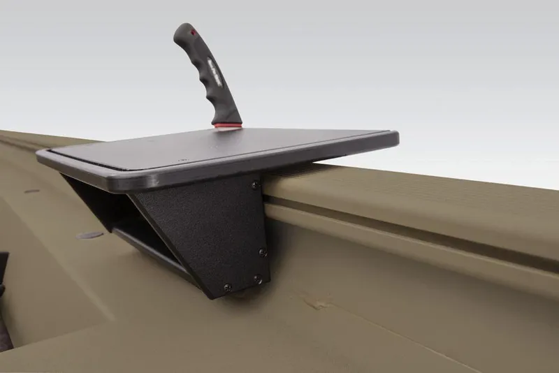 Slide: The Image of Cutting board with knife on 2019 Tracker Grizzly 1860 CC boat. - 20