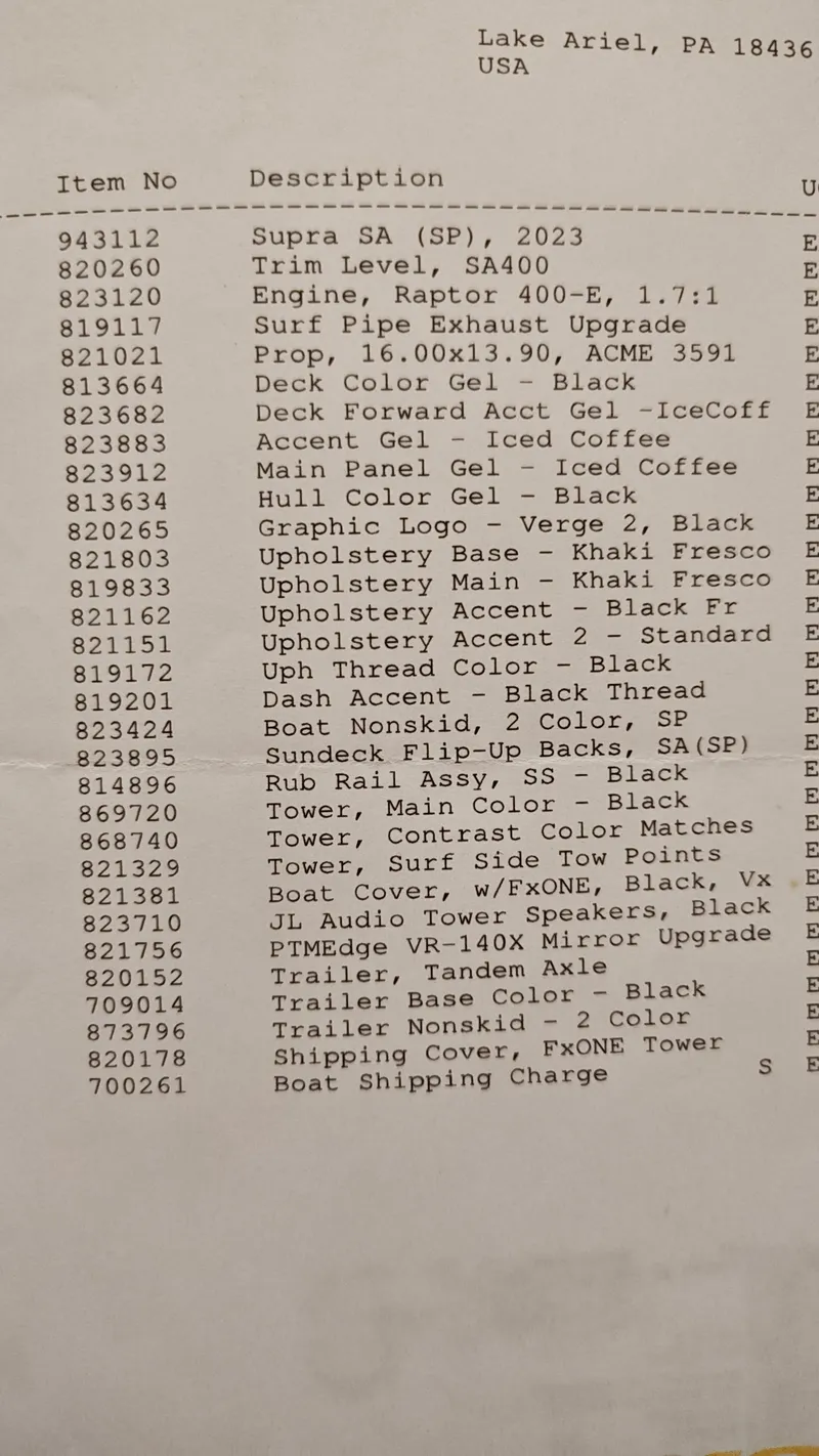 Slide: The Image of Supra SA 400 2023 - 6