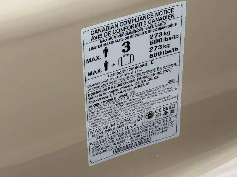 Slide: The Image of Sea-Doo WAKE 170 W/ SOUND 2026 - 21