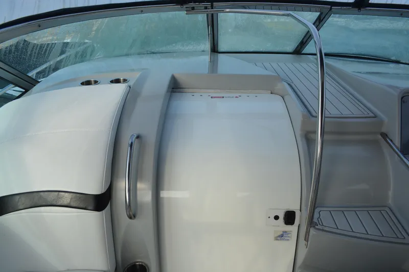 Slide: The Image of 2006 Formula 34 Performance Cruiser interior with sleek design and modern features. - 12