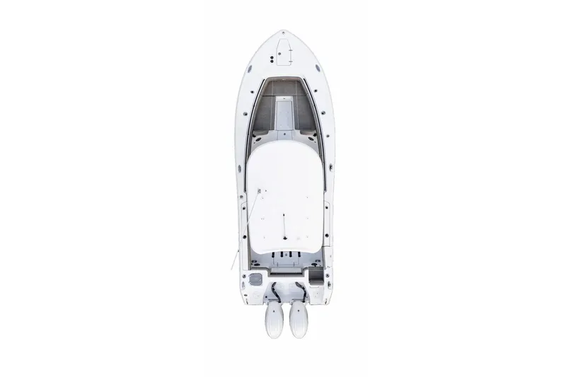 Slide: The Image of Top view of 2026 Sea Hunt Gamefish 25 boat, showcasing sleek design and spacious deck. - 32