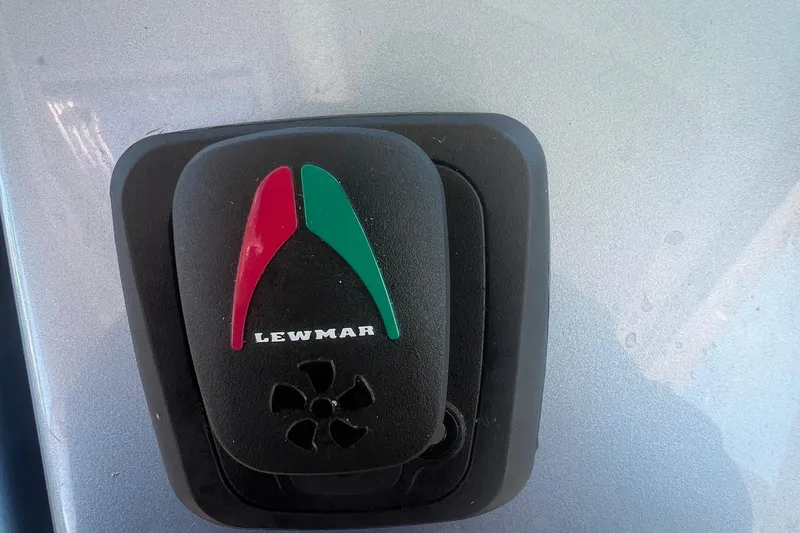 Slide: The Image of Lewmar control panel on 2014 Tiara Yachts 3900 Coronet. - 23