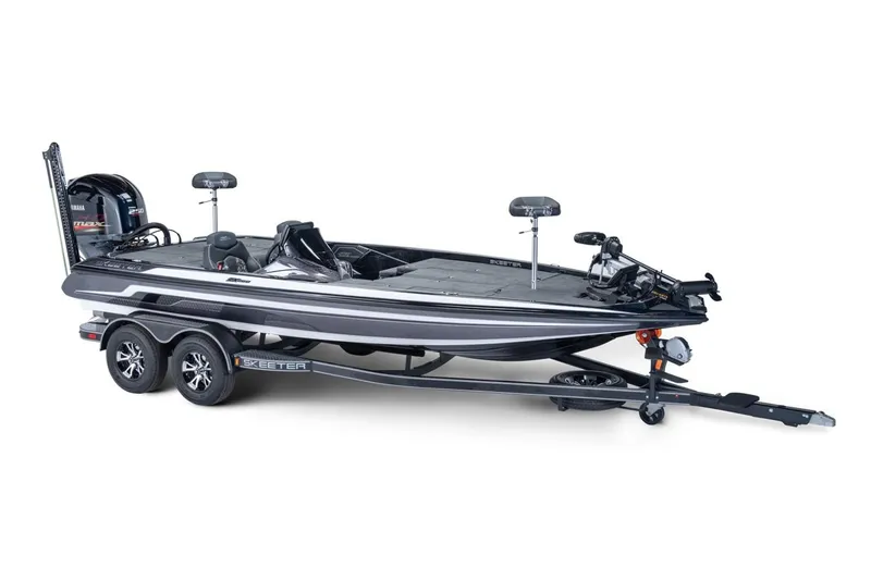 Slide: The Image of Manufacturer Provided Image: 2019 Skeeter ZX 250 bass fishing boat on trailer. - 20