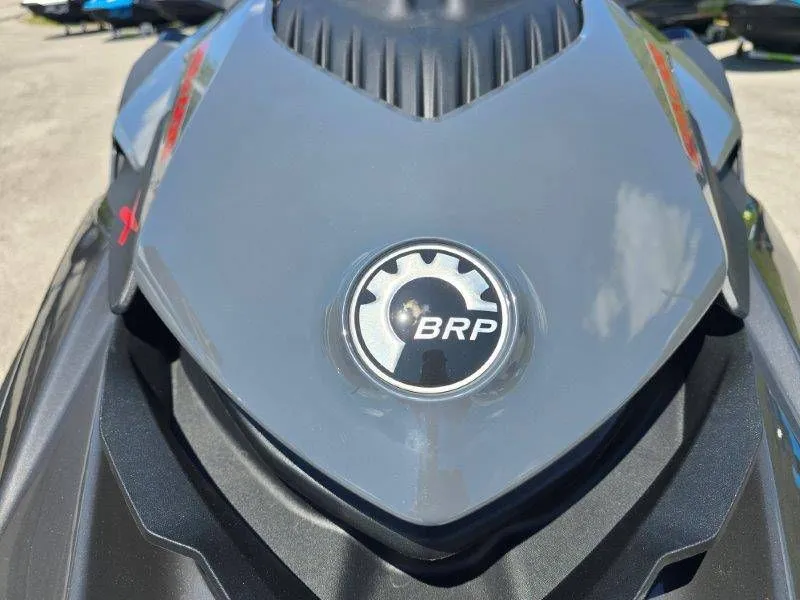 Slide: The Image of Close-up of 2026 Sea-Doo GTR-X 300 with BRP logo. - 19