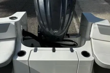 Slide: The Image of 2024 Parker 2200 Center Console boat with sleek design and modern features. - 7
