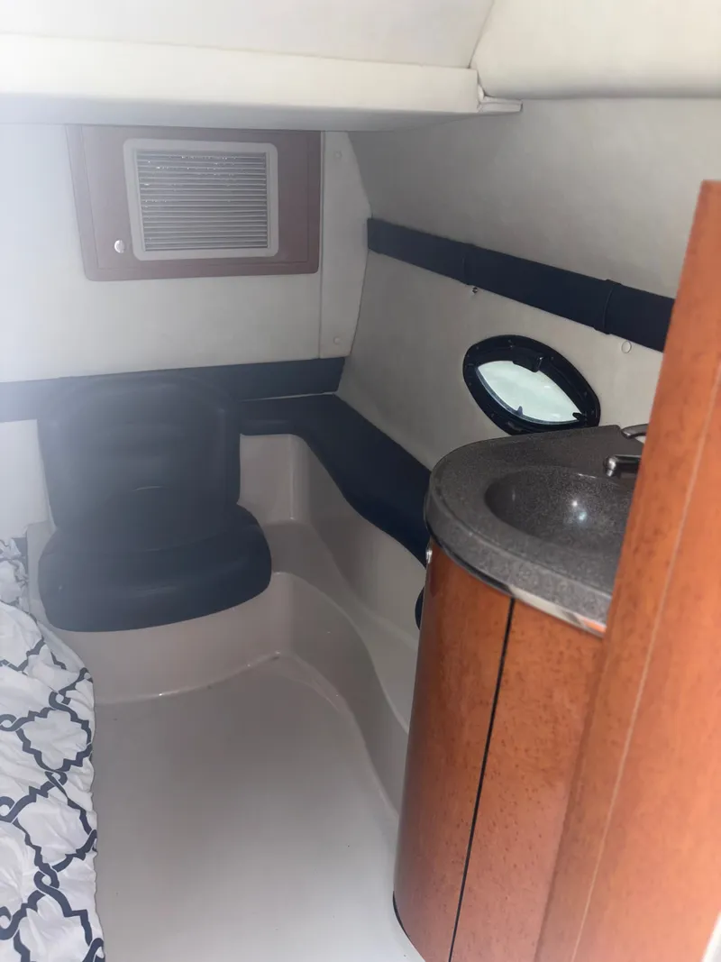 Slide: The Image of Interior of a 2001 Doral 330 SE yacht. - 12