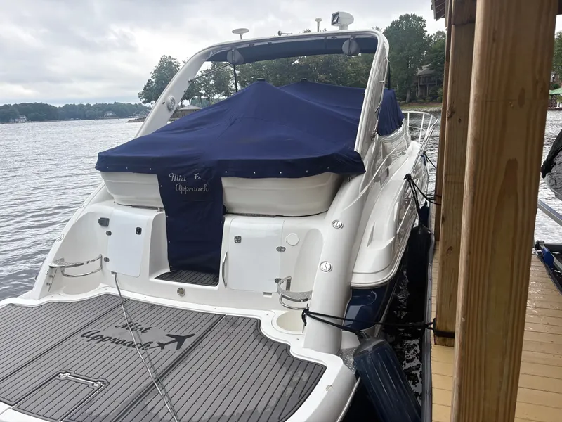 Slide: The Image of Dashboard of 2001 Doral 330 SE boat. - 8