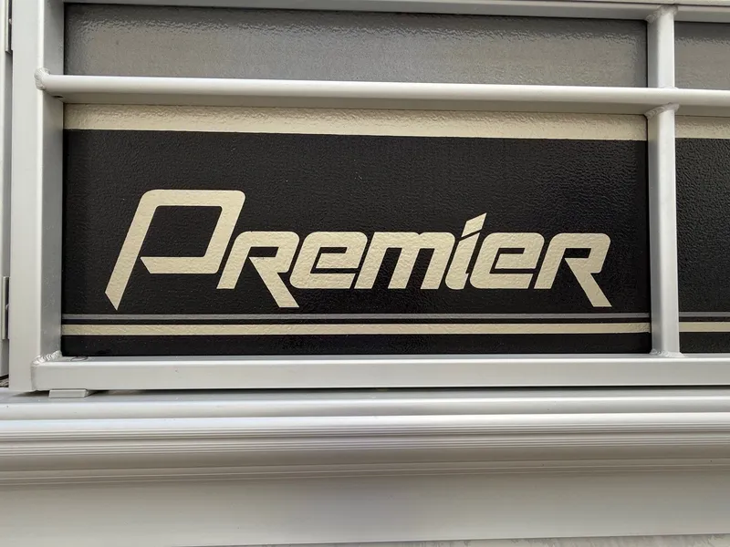 Slide: The Image of Premier 180 SunSation 2012 logo on black background with white frame detailing. - 3