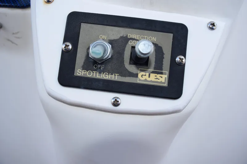 Slide: The Image of 2008 Hydra-Sports Vector 3300 VX docked among other boats in a marina. - 135