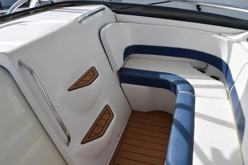 Slide: The Image of 2008 Hydra-Sports Vector 3300 VX docked at marina with other boats. - 175